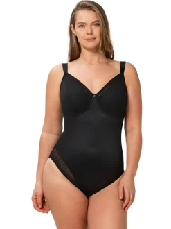 Shapewear*Triumph - - True Shape Sensation - Vormgevende body met beugel Zwart