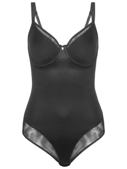 Shapewear*Triumph - - True Shape Sensation - Vormgevende body met beugel Zwart