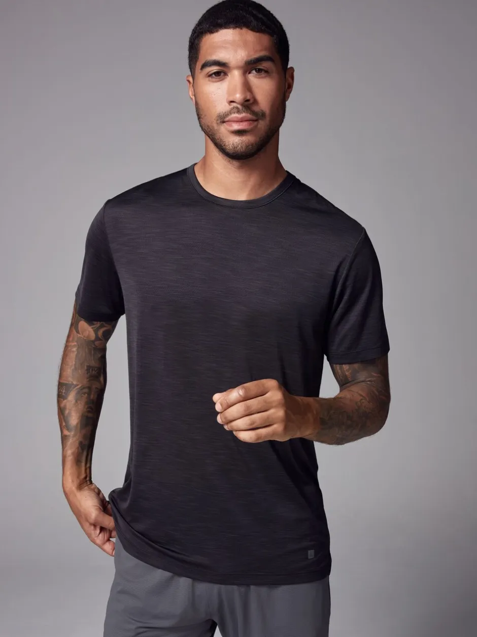 Sportkleding|T-Shirts En Hemden*Next Zwart - T-shirt met korte mouwen - Active Gym Trainingstop