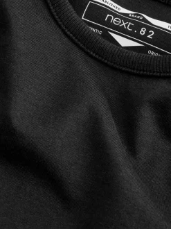Schoolkleding|Next - T-shirts met lange mouwen (3mnd-7jr) Zwart