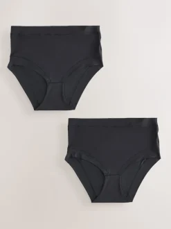 Onderbroeken*Next - Ultimate Comfort Knickers 2 Pack Zwart