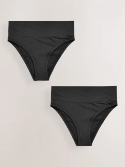 Onderbroeken|Next - Ultimate Comfort Knickers 2 Pack Zwart