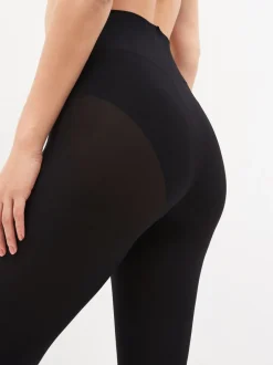 Sokken En Panty's|Next Zwart - Ultimate Comfort Opaque Set met twee opaque 100D panty's