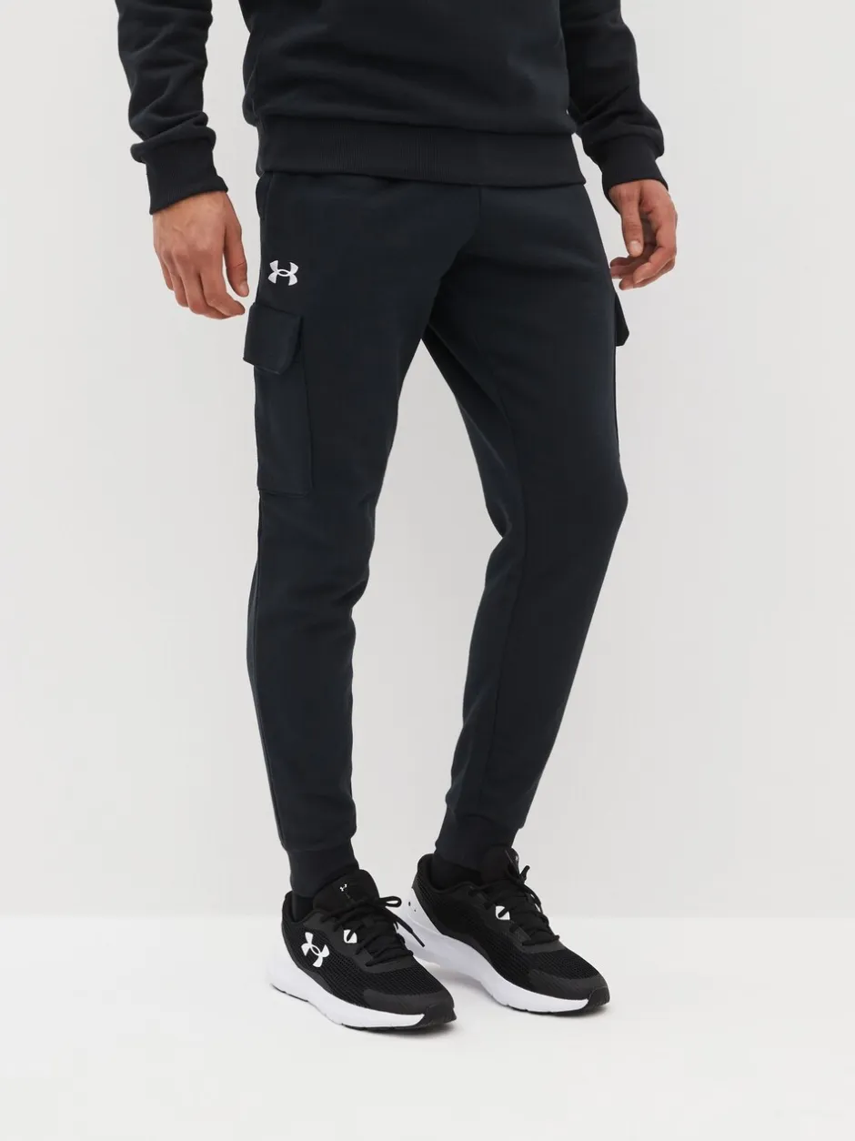 Joggingbroeken*Under Armour - Rival cargojoggingbroek van fleece Zwart