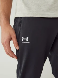 Sportkleding|Joggingbroeken*Under Armour - Sportstyle joggingbroek van tricot Zwart