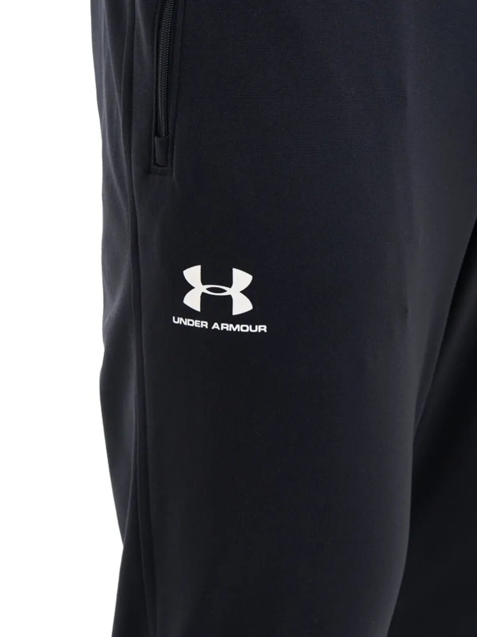 Sportkleding|Joggingbroeken*Under Armour - Sportstyle joggingbroek van tricot Zwart