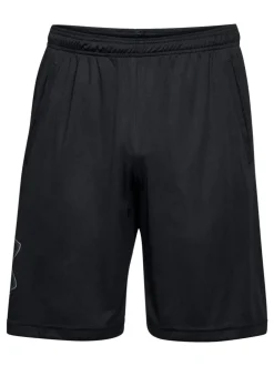 Shorts|Under Armour - Tech shorts met grafische print Zwart