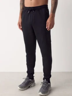 Joggingbroeken*Next - Utility Brushback Heavyweight Cargo Joggers Zwart