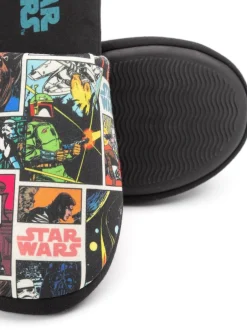 Pantoffels|Vanilla Underground Zwart - Mr Men Mr Lazy pantoffels