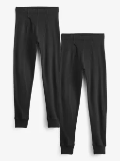 Ondergoed|Ondergoed|Next - Verpakking van 2 - Thermische legging Zwart