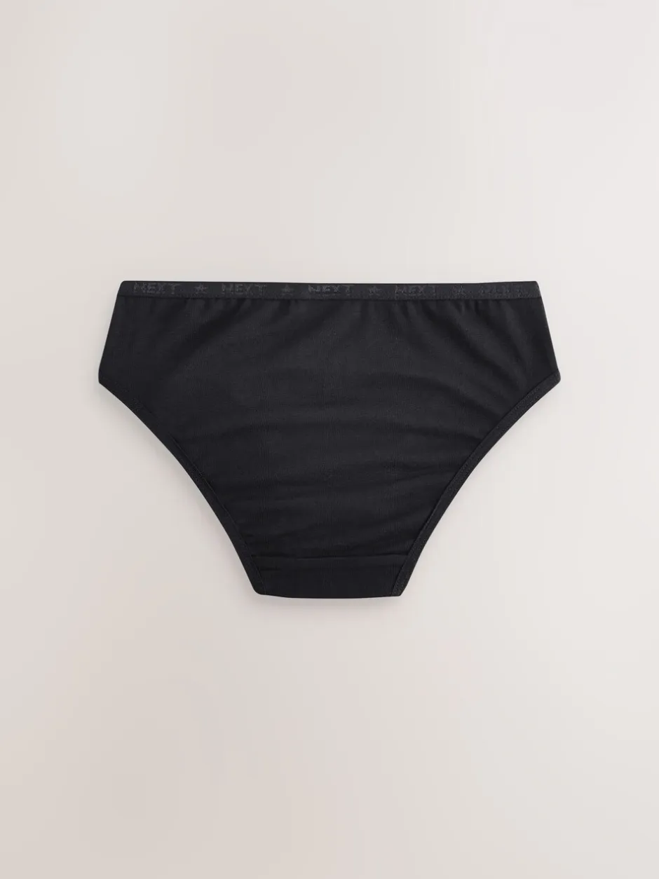Alle Ondergoed*Next - Verpakking van 5 bikinibroekjes (5-16 jr) Zwart