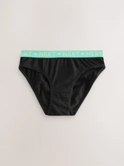 Alle Ondergoed*Next - Verpakking van 7 bikinibroekjes (5-16 jr) Zwart