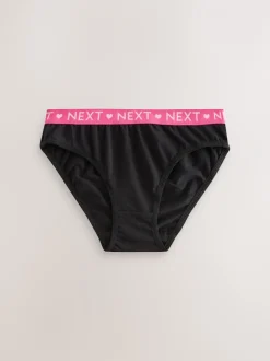 Alle Ondergoed*Next - Verpakking van 7 bikinibroekjes (5-16 jr) Zwart