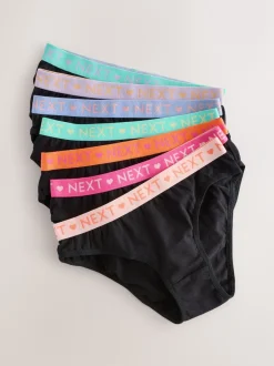 Alle Ondergoed*Next - Verpakking van 7 bikinibroekjes (5-16 jr) Zwart