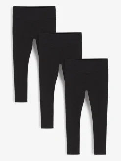 Broeken En Leggings*Next Zwart - Verpakking van 3 leggings (3-16 jr)