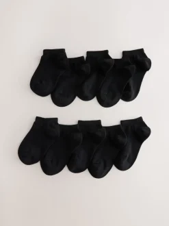 Sokken|Next - Verpakking van 10 paar sneakersokken Zwart