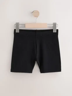 Schoolkleding|Shorts En Rokken*Next Zwart - Verpakking van 7 stretchy fietsshorts met hoog katoengehalte (3-16jr)