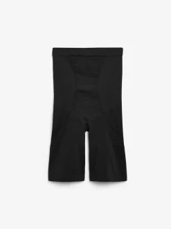 Shapewear|Next - Vormgevende naadloze slip voor gladdere dijen met stevige buikcorrectie Zwart
