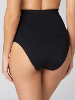 Shapewear|Next - Vormgevende naadloze slip voor gladdere dijen met stevige buikcorrectie Zwart