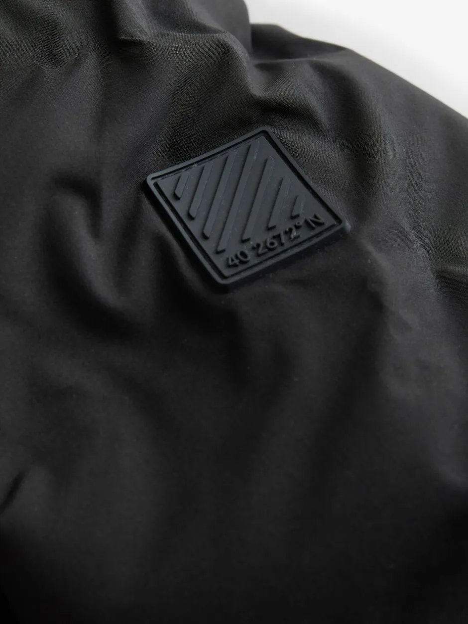 Schoolkleding|Next - Waterdicht halfzwaar jack met capuchon (3-17jr) Zwart