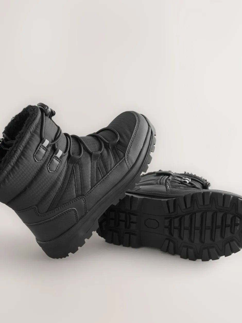 Boots*Next Zwart - Waterdichte sneeuwlaarzen met Thinsulate-voering
