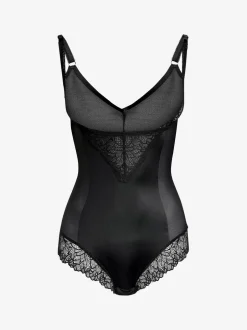 Shapewear|Next - Wear Your Own Bra - Vormgevende body met sterke buikcorrectie Zwart