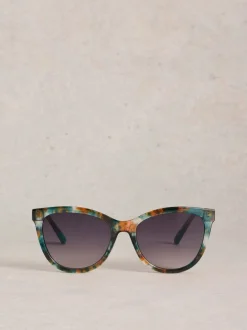 Zonnebril|White Stuff - Cat Eye Sunglasses Zwart