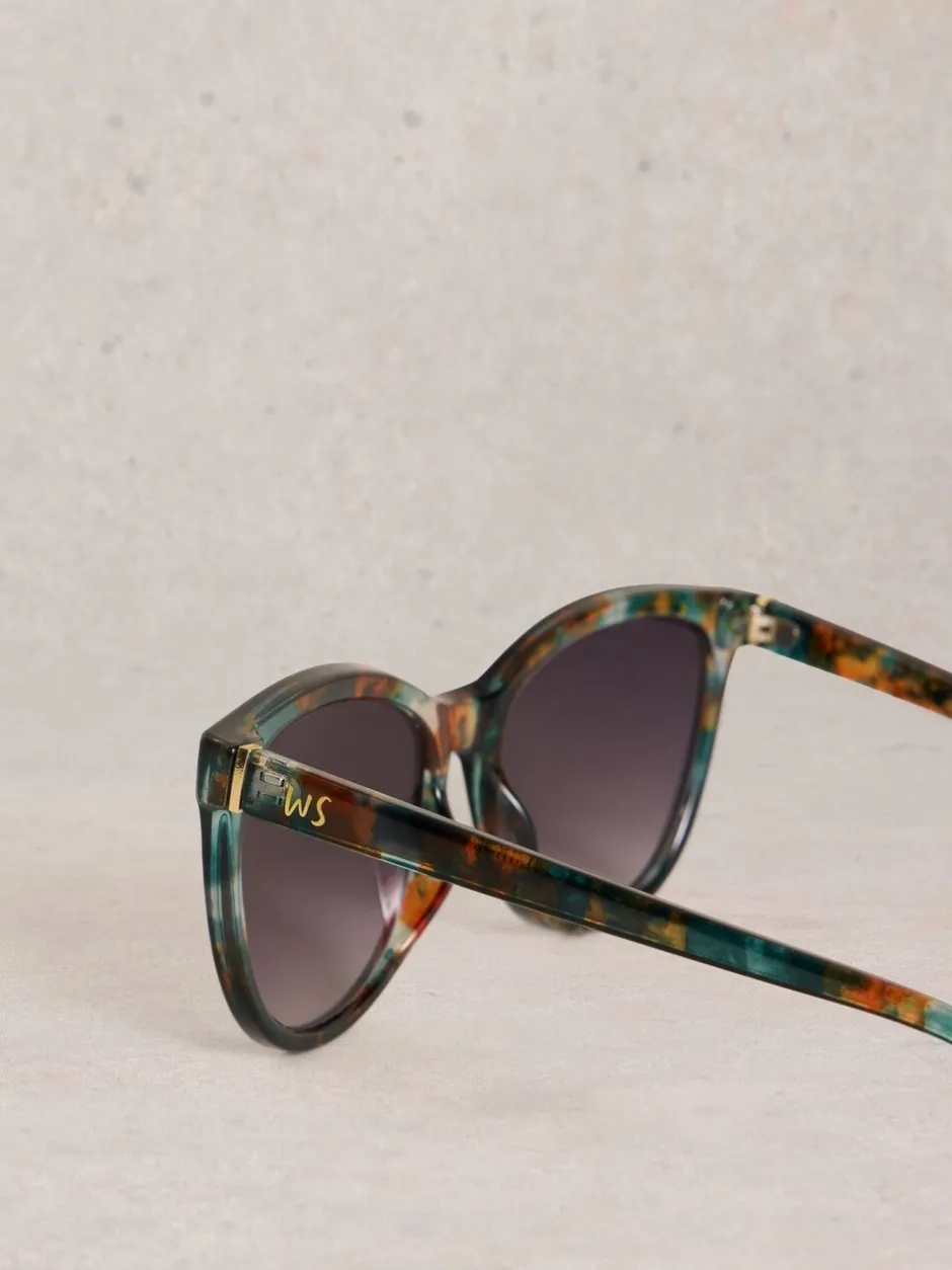 Zonnebril|White Stuff - Cat Eye Sunglasses Zwart
