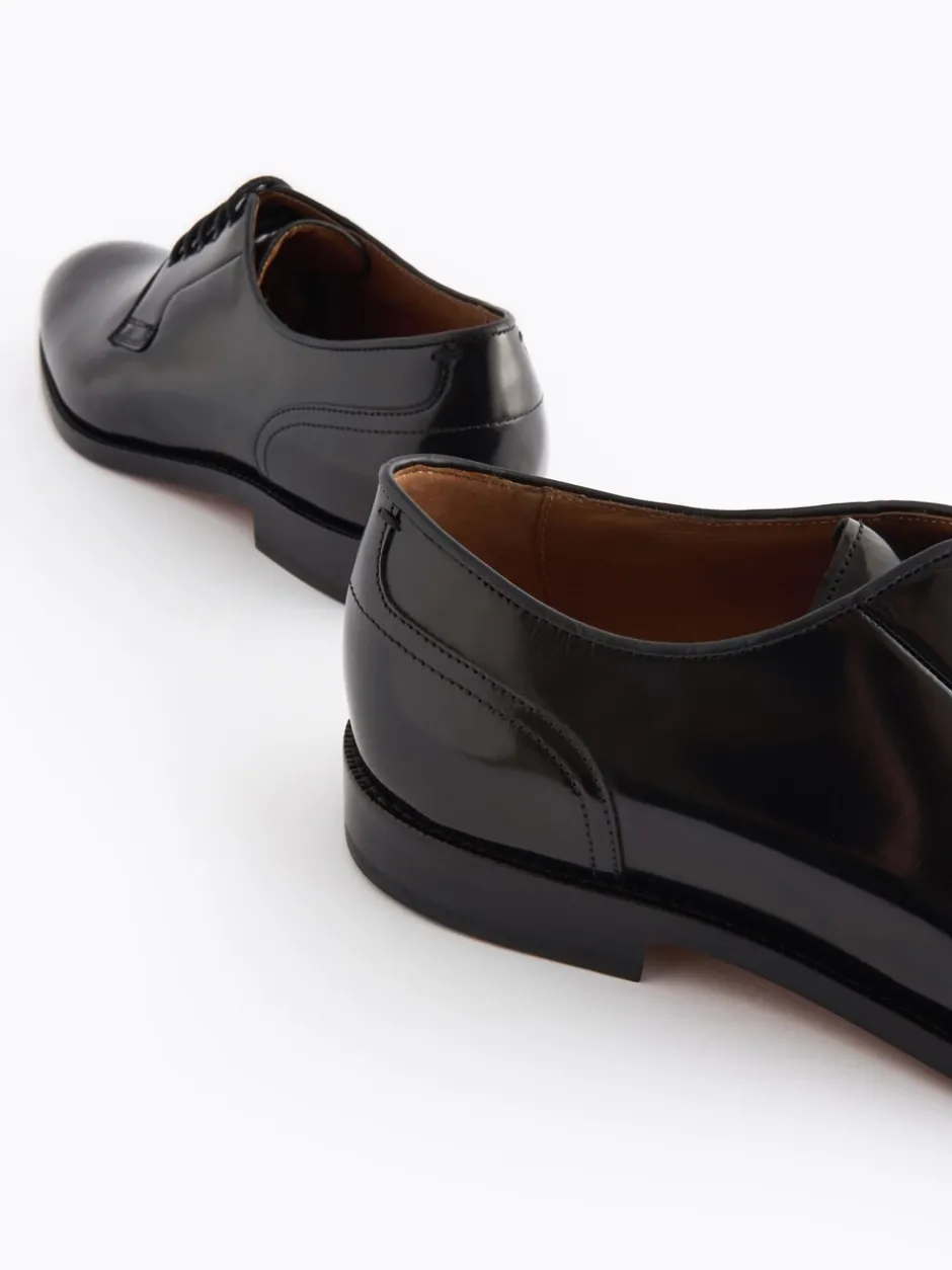 Formele Schoenen|Next Zwart - Wijde pasvorm - Signature - Derby-schoenen met leren zool