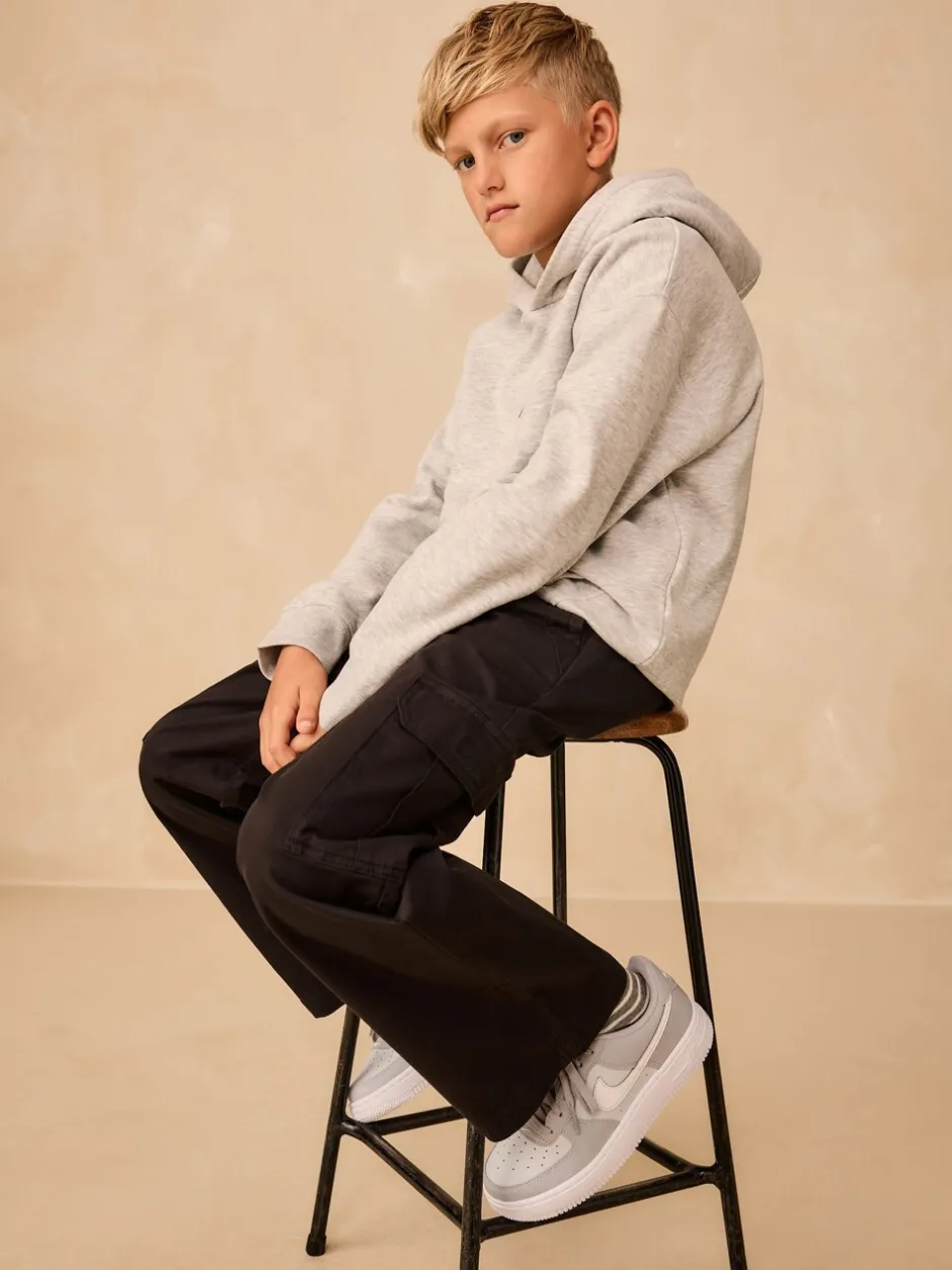 Broeken En Chino's*Next - Woven Cargo Trousers (3-16yrs) Zwart