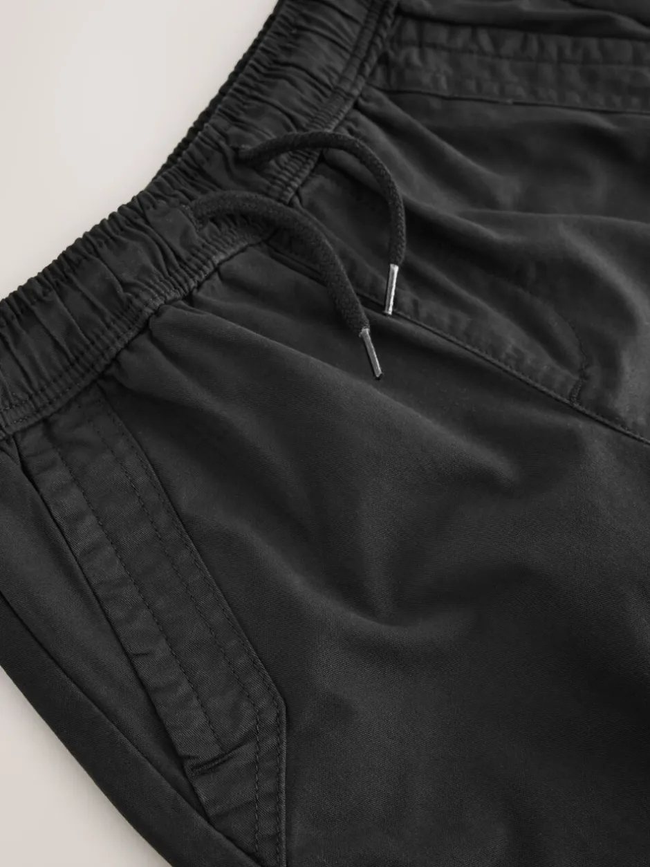 Broeken En Chino's*Next - Woven Cargo Trousers (3-16yrs) Zwart