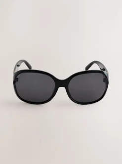 Zonnebril|Next Zwart - Wrap Around Sunglasses