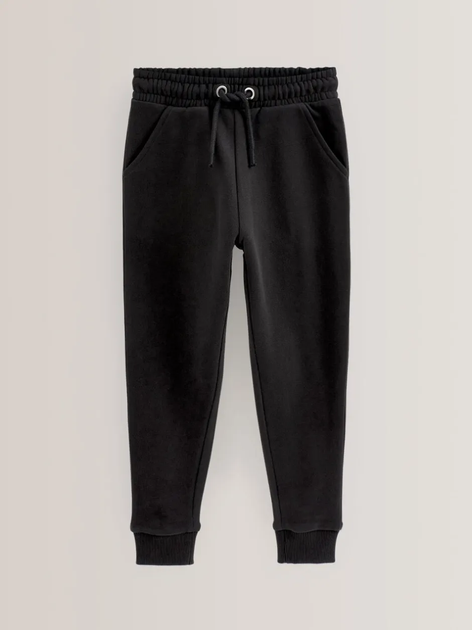Schoolkleding*Next - Zachte jersey joggingbroek met normale pasvorm (3-16jr) Zwart