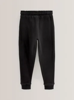 Schoolkleding*Next - Zachte jersey joggingbroek met normale pasvorm (3-16jr) Zwart