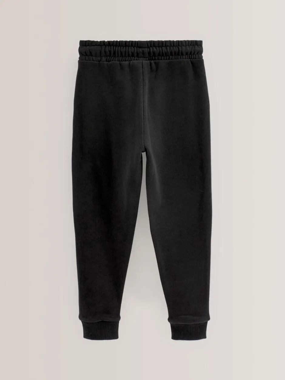 Schoolkleding*Next - Zachte jersey joggingbroek met normale pasvorm (3-16jr) Zwart