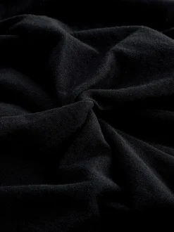 Jurken*Next - Zomerse T-shirtjurk met draai en korte mouwen Zwart