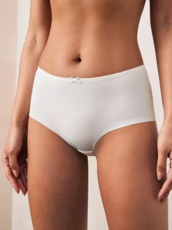 Onderbroeken|Next Zwart bloemenprint - 5 Niet-aftekenende slips met kanten achterkant