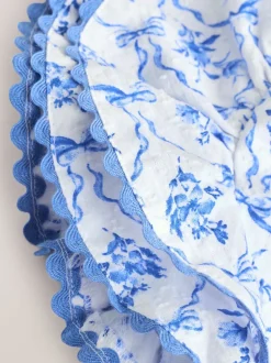 Jurken|Jurken|Next - Jurk met engelmouwen (3 mnd-8 jr) Zwart bloemenprint