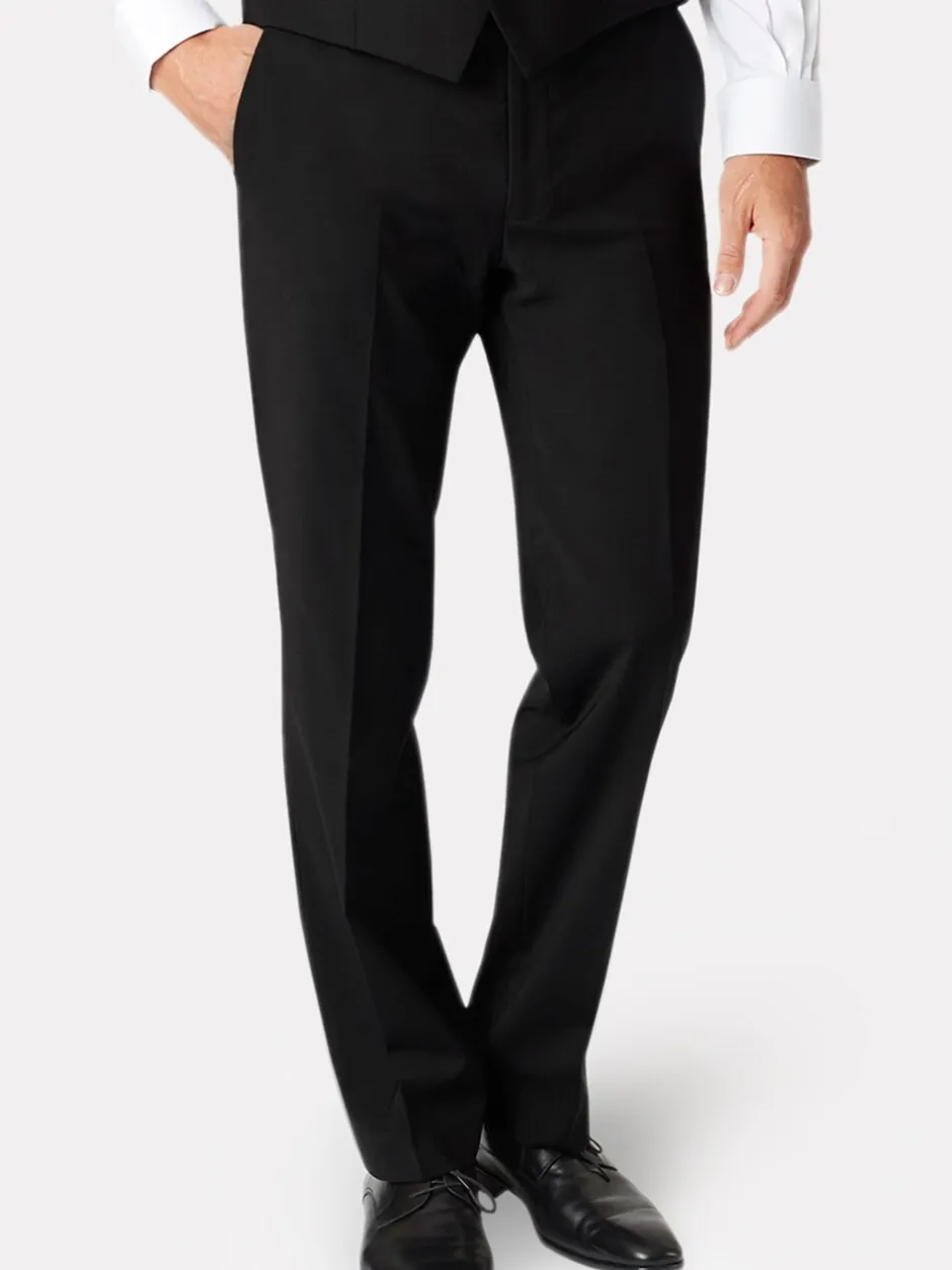 Formele Broek*Brook Taverner Zwart chroom - Avalino Fit Trousers