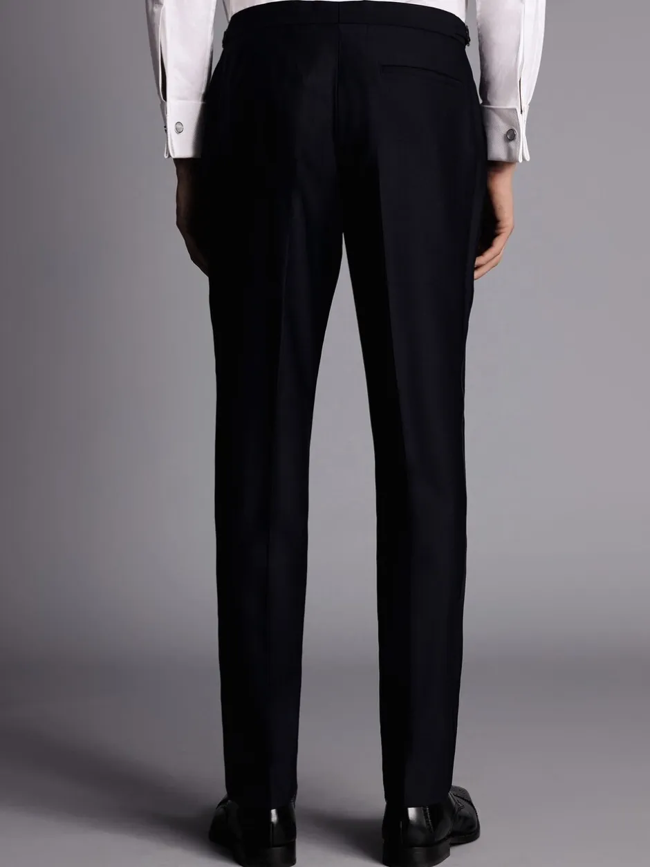 Smokings En Feestkleding*Charles Tyrwhitt - slim-fit broek van dinerkostuum Zwart chroom
