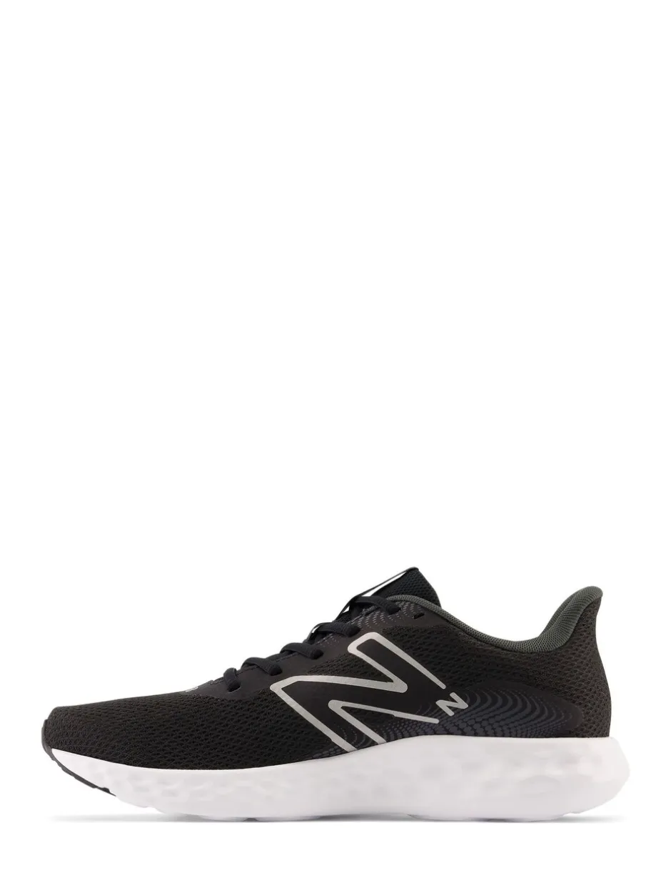 Sneakers*New Balance - 411 herenslippers Zwart chroom