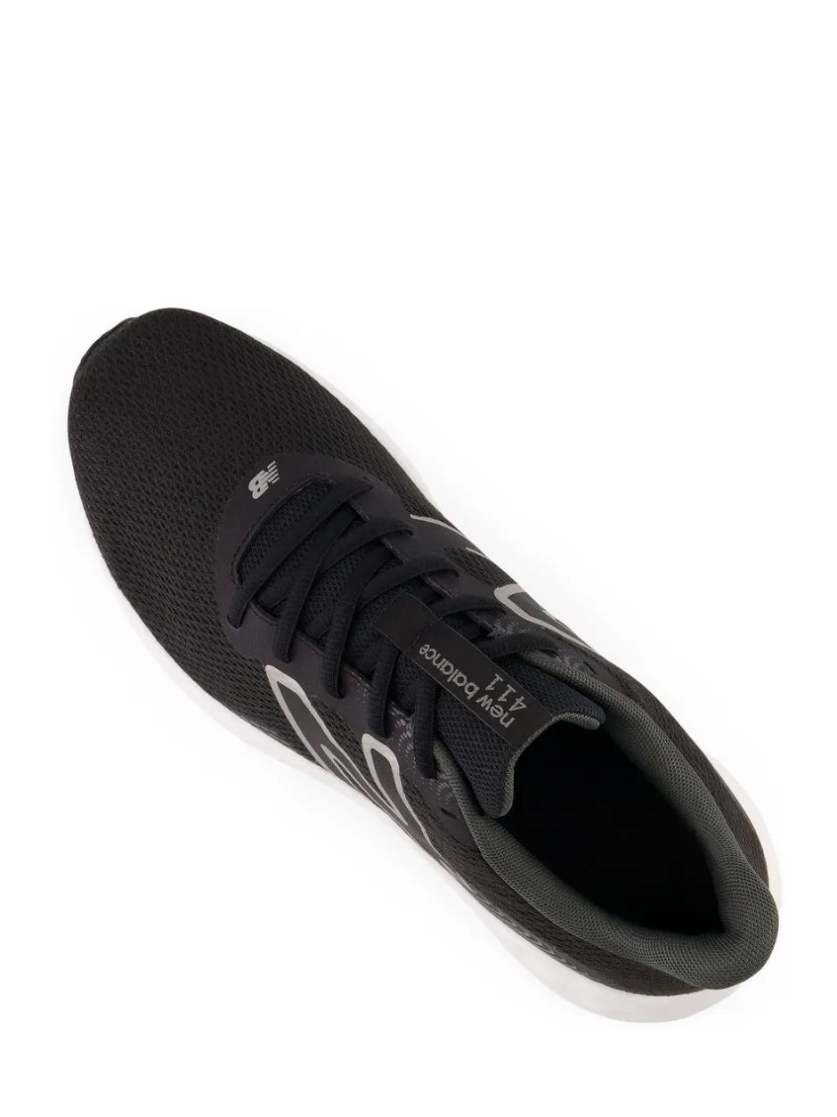 Sneakers*New Balance - 411 herenslippers Zwart chroom