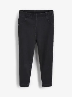 Jeans En Joggingbroeken|Jeans|Next - Jegging met elastische taille (3 mnd-7 jr) Zwart denim