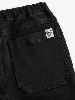 Jeans En Joggingbroeken|Jeans|Next - Superzachte jeans met stretch en elastische taille (3 mnd-7 jr) Zwart denim