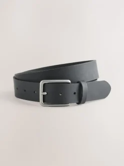 Riemen En Bretels*Next Zwart en bruin - Burnished Leather Belts Set 2 Pack