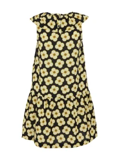 Jumpsuits En Playsuits| - Regatta Girls 100% Cotton Orla Kiely Playsuit Zwart geel