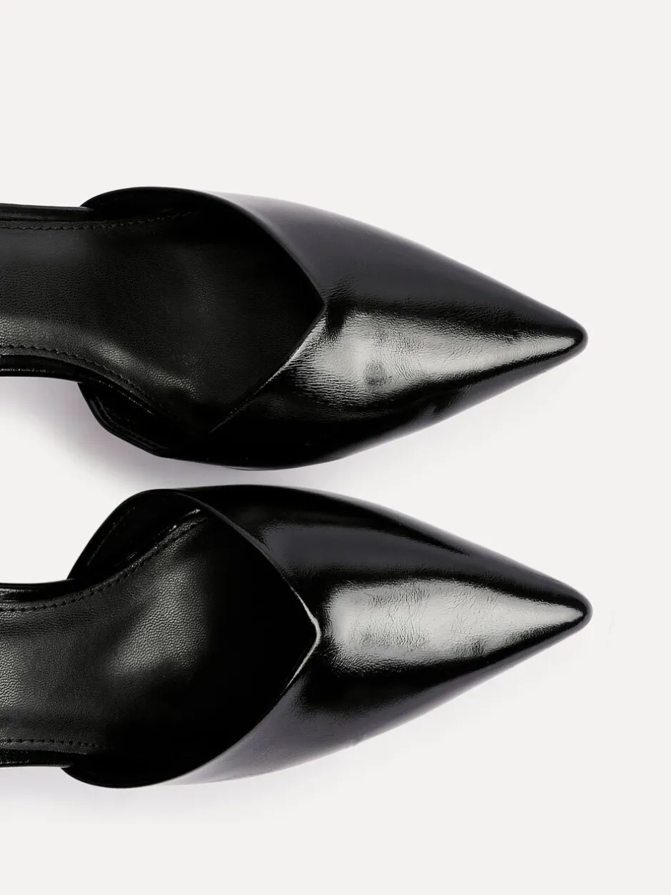 Schoenen Met Hakken|Linzi Zwart grijs - Moira Classic Stiletto Court Heels