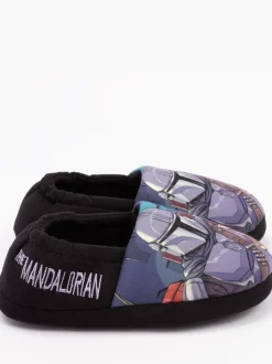 Pantoffels*Vanilla Underground Zwart Mandalorian - winterpantoffels