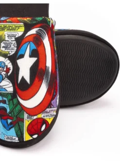 Pantoffels*Vanilla Underground Zwart Marvel® - Mr Men Mr Lazy pantoffels