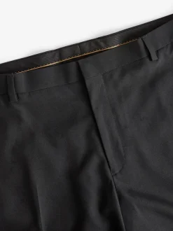 Smokings En Feestkleding|Next Zwart met bies - Tailored fit - Pantalon in smokingstijl